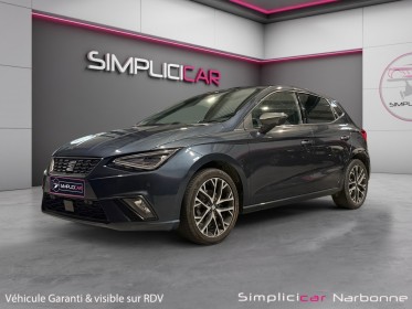Seat ibiza 1.0 ecotsi 110 ch s/s dsg7 xcellence carplay caméra de recul garantie 12 mois occasion simplicicar narbonne...