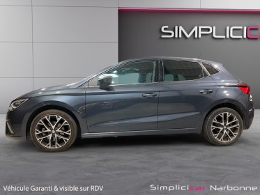 Seat ibiza 1.0 ecotsi 110 ch s/s dsg7 xcellence carplay caméra de recul garantie 12 mois occasion simplicicar narbonne...
