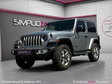 Jeep wrangler 2.0 l t 272 ch 4x4 bva8 sahara garantie 12 mois occasion simplicicar toulon est simplicicar simplicibike france