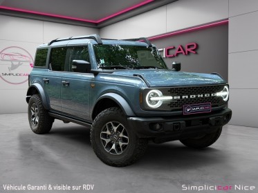 Ford bronco 2.7l v6 ecoboost 335 ch powershift badlands occasion simplicicar vaucresson simplicicar simplicibike france