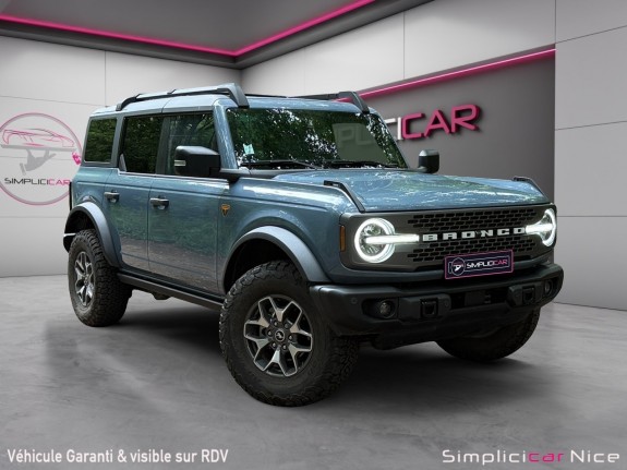 Ford bronco 2.7l v6 ecoboost 335 ch powershift badlands occasion simplicicar vaucresson simplicicar simplicibike france