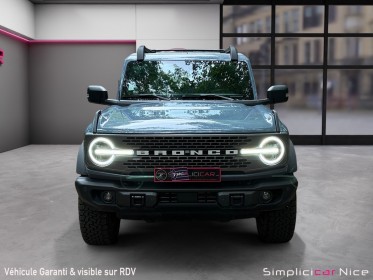 Ford bronco 2.7l v6 ecoboost 335 ch powershift badlands occasion simplicicar vaucresson simplicicar simplicibike france