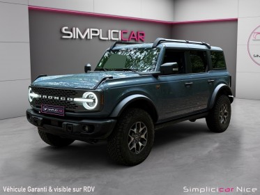 Ford bronco 2.7l v6 ecoboost 335 ch powershift badlands occasion simplicicar vaucresson simplicicar simplicibike france