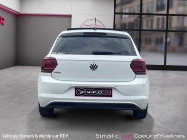 Volkswagen polo 1.0 tsi 95 ss dsg7 confortline - toit ouvrant - 1er main - carplay occasion simplicicar coeur d'yvelines -...