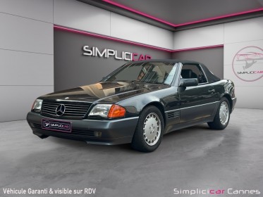 Mercedes  sl 500 cabriolet  sl 500 cabriolet occasion cannes (06) simplicicar simplicibike france