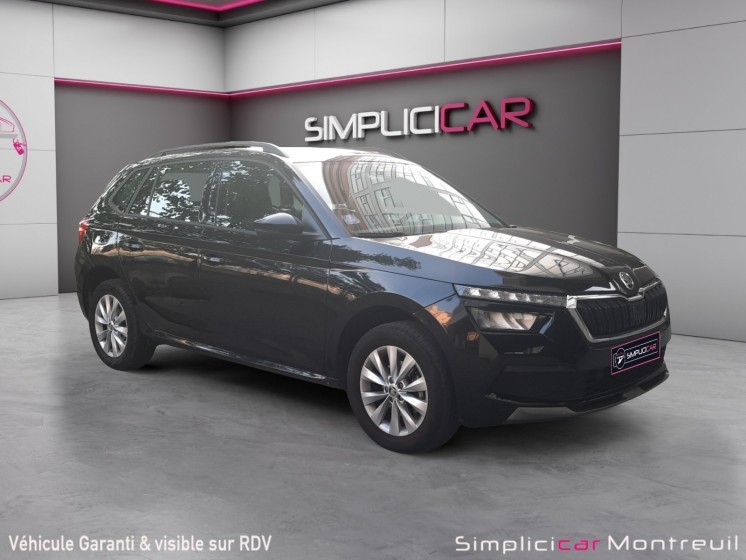 Skoda kamiq 1.0 tsi evo 110 ch bvm6 ambition garantie 12 mois premiere main occasion montreuil (porte de vincennes)(75)...