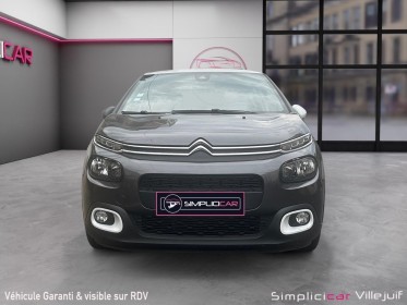 Citroen c3 c3 puretech 110 ss eat6 shine entretien constructeur apple car play caméra de recul garantie 12 mois occasion...