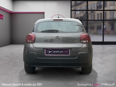 Citroen c3 c3 puretech 110 ss eat6 shine entretien constructeur apple car play caméra de recul garantie 12 mois occasion...