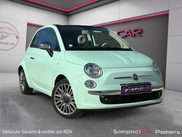 Fiat 500c serie 3 0.9 105 ch twinair ss club sièges cuir climatisation garantie 12 mois occasion simplicicar poitiers...