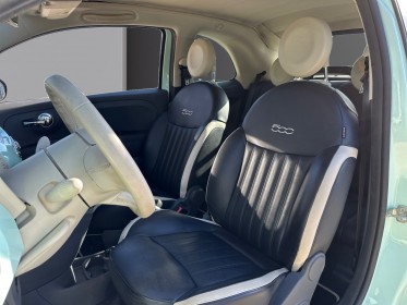 Fiat 500c serie 3 0.9 105 ch twinair ss club sièges cuir climatisation garantie 12 mois occasion simplicicar poitiers...