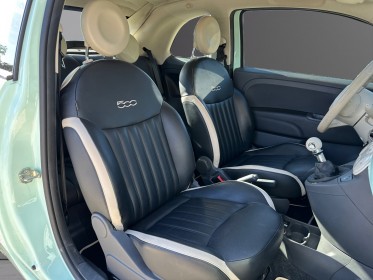 Fiat 500c serie 3 0.9 105 ch twinair ss club sièges cuir climatisation garantie 12 mois occasion simplicicar poitiers...