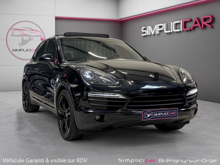 Porsche cayenne s 4.8 v8  tiptronic 400cv toit ouvrant/ garantie 12mois occasion simplicicar bretigny-sur-orge simplicicar...