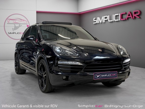 Porsche cayenne s 4.8 v8  tiptronic 400cv toit ouvrant/ garantie 12mois occasion simplicicar bretigny-sur-orge simplicicar...