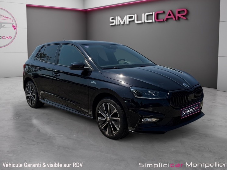 Skoda fabia 1.0 tsi 110ch dsg7 monte-carlo garantie 12 mois occasion montpellier (34) simplicicar simplicibike france Skoda fabia 1.0 tsi 110ch dsg7 monte-carlo garantie 12 mois occasion montpellier (34) simplicicar simplicibike france