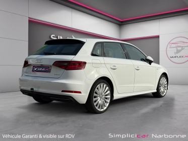 Audi a3 sportback 1.4 tfsi e-tron 204 ambition luxe s tronic 6 toit ouvrant ouverture sans clefs attelage garantie 12 mois...