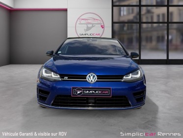 Volkswagen golf 7 r 2.0 tsi 300ch dsg6 4motion moteur neuf - bleu lapiz  - toit ouvrant - carplay - camera de recul occasion...