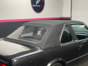 Bmw serie 3 e30 320i - 129cv / rare cabriolet tc baur occasion simplicicar lyon ouest simplicicar simplicibike france