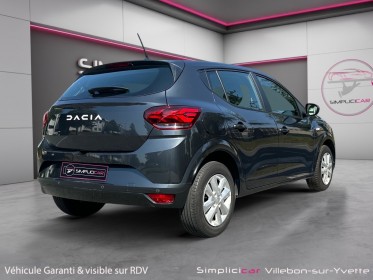 Dacia sandero eco-g 100 expression 1ere main garantie 12 mois occasion simplicicar villebon-sur-yvette simplicicar...