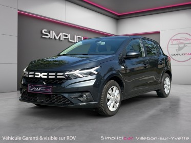 Dacia sandero eco-g 100 expression 1ere main garantie 12 mois occasion simplicicar villebon-sur-yvette simplicicar...
