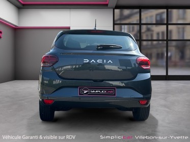 Dacia sandero eco-g 100 expression 1ere main garantie 12 mois occasion simplicicar villebon-sur-yvette simplicicar...