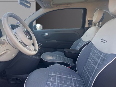 Fiat 500 1.2 8v 69 ch lounge toit panoramique faible consommation garantie 12 mois occasion montpellier (34) simplicicar...
