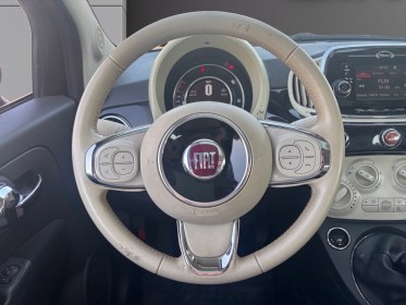 Fiat 500 1.2 8v 69 ch lounge toit panoramique faible consommation garantie 12 mois occasion montpellier (34) simplicicar...