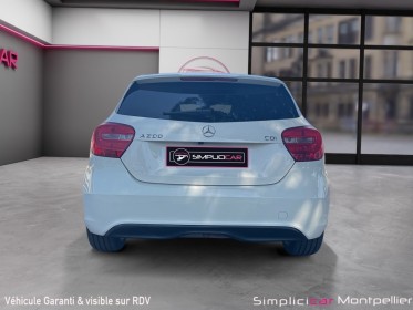 Mercedes classe a 200 cdi blueefficiency sensation garantie 12 mois occasion montpellier (34) simplicicar simplicibike france