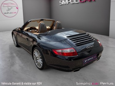 Porsche 911 carrera cabriolet 997 3.6i tiptronic s a occasion simplicicar pertuis  simplicicar simplicibike france