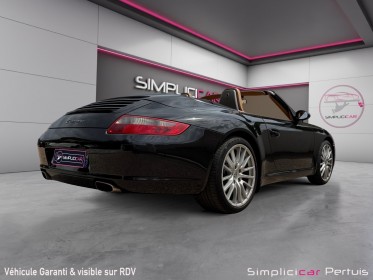Porsche 911 carrera cabriolet 997 3.6i tiptronic s a occasion simplicicar pertuis  simplicicar simplicibike france