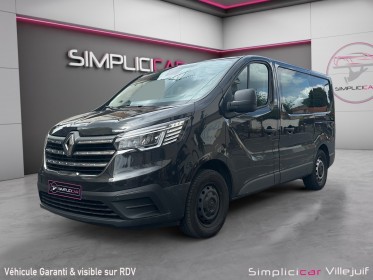 Renault trafic cabine approfondie 2023 l1h1 3000 kg blue dci 150 edc grand confort, garantie 12 mois, suivi renault,...