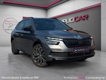 Skoda kamiq 1.0 tsi evo 110 ch dsg7 monte-carlo - caméra - carplay - toit panoramique occasion simplicicar compiegne...