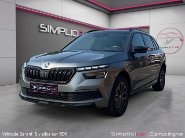 Skoda kamiq 1.0 tsi evo 110 ch dsg7 monte-carlo - caméra - carplay - toit panoramique occasion simplicicar compiegne...