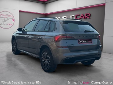 Skoda kamiq 1.0 tsi evo 110 ch dsg7 monte-carlo - caméra - carplay - toit panoramique occasion simplicicar compiegne...