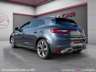 Renault megane iv berline blue dci 115 intens gt-line occasion simplicicar limoges  simplicicar simplicibike france