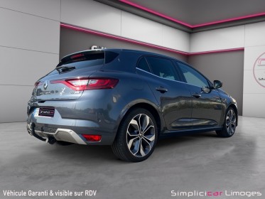Renault megane iv berline blue dci 115 intens gt-line occasion simplicicar limoges  simplicicar simplicibike france