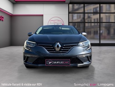 Renault megane iv berline blue dci 115 intens gt-line occasion simplicicar limoges  simplicicar simplicibike france