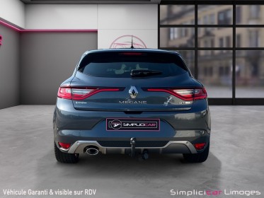 Renault megane iv berline blue dci 115 intens gt-line occasion simplicicar limoges  simplicicar simplicibike france