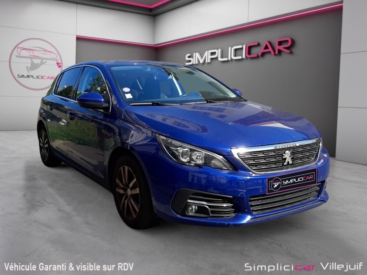 Peugeot 308 puretech 130ch ss eat8 allure full entretien peugeot caméra de recul couroie neuve car play garantie 12 mois...