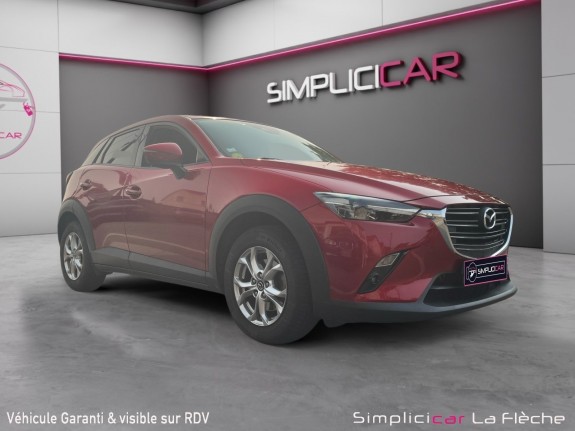 Mazda cx-3 1.8l skyactiv-d 115 4x2 elegance occasion simplicicar la fleche simplicicar simplicibike france