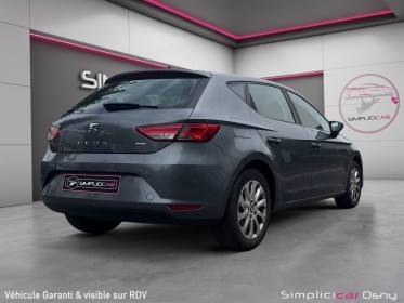 Seat leon style start/stop 1.6 tdi 105 ch  || garantie 12 mois || occasion osny simplicicar simplicibike france