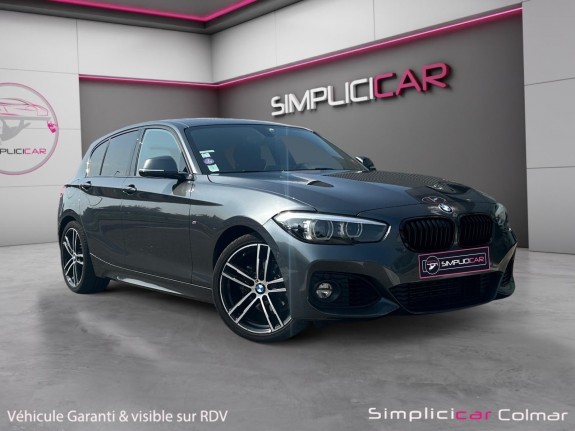 Bmw serie 1 f20 lci2 bmw 118i 136 bva8 m sport,toit ouvrant,shadow line,garantie 12 mois occasion simplicicar colmar...