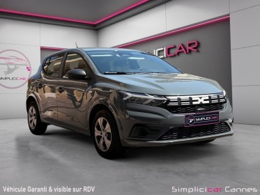 Dacia sandero sce 65 essential occasion cannes (06) simplicicar simplicibike france