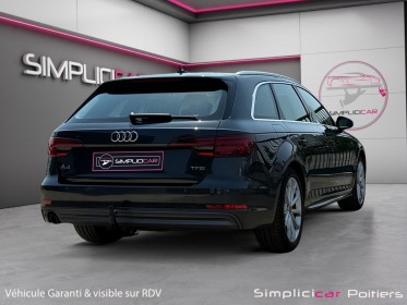Audi a4 avant 1.4 tfsi 150 s tronic 7 s line carplay toit ouvrant attelage garantie 12 mois occasion simplicicar poitiers...