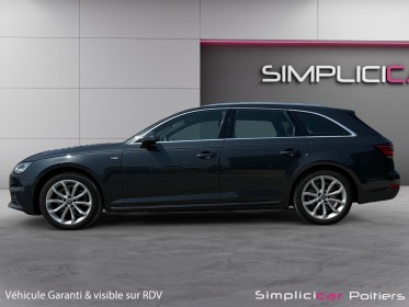 Audi a4 avant 1.4 tfsi 150 s tronic 7 s line carplay toit ouvrant attelage garantie 12 mois occasion simplicicar poitiers...