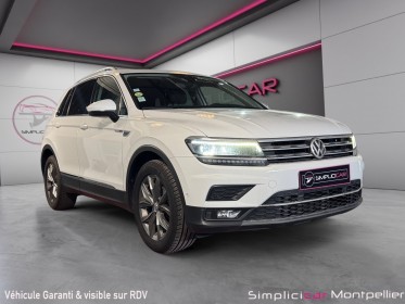 Volkswagen tiguan 2.0 tdi 150ch dsg7 carat toit ouvrant régulateur de distance garantie 12 mois occasion montpellier (34)...