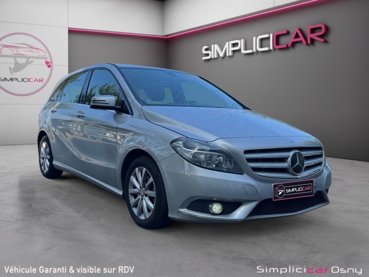 Mercedes classe b 180 cdi blueefficiency design 7-g dct || garantie 12 mois || occasion osny simplicicar simplicibike france