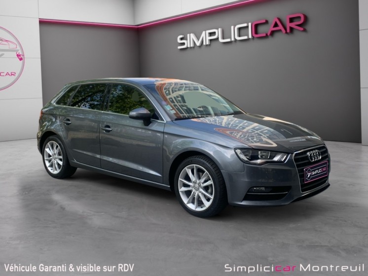 Audi a3 sportback 1.4 tfsi 122 ambiente garantie 12 mois occasion montreuil (porte de vincennes)(75) simplicicar simplicibike... Audi a3 sportback 1.4 tfsi 122 ambiente garantie 12 mois occasion montreuil (porte de vincennes)(75) simplicicar simplicibike...