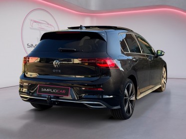 Volkswagen golf gte hybrid rechargeable 245 cv dsg6 carplay /toit ouvrant/ eclairage ambiance / entretien volkswagen occasion...