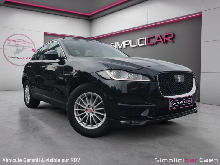 Jaguar f-pace 2.0 d - 180 ch awd bva8 prestige - suivi jaguar - garantie 12 mois occasion simplicicar caen  simplicicar...