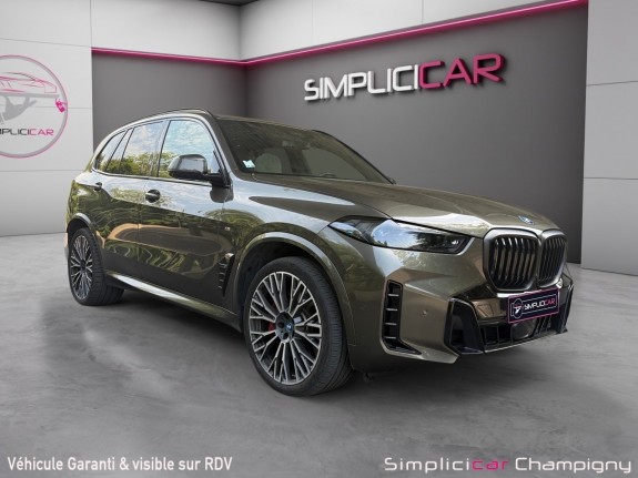 Bmw x5 g05 lci xdrive50e 489 ch bva8 m sport - toit ouvrant - gps - sieges massants - entretien bmw occasion...